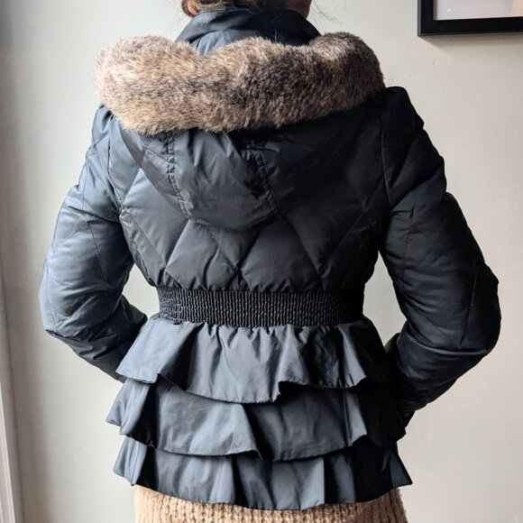 Ruffled Puffer Jacket - Picture 3 of 4